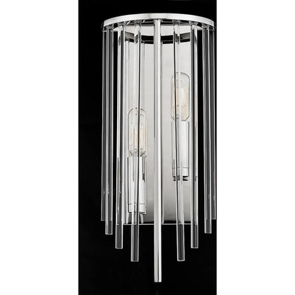 Jericho Wall Sconce by Hudson Valley. Made from steel in a modern style.