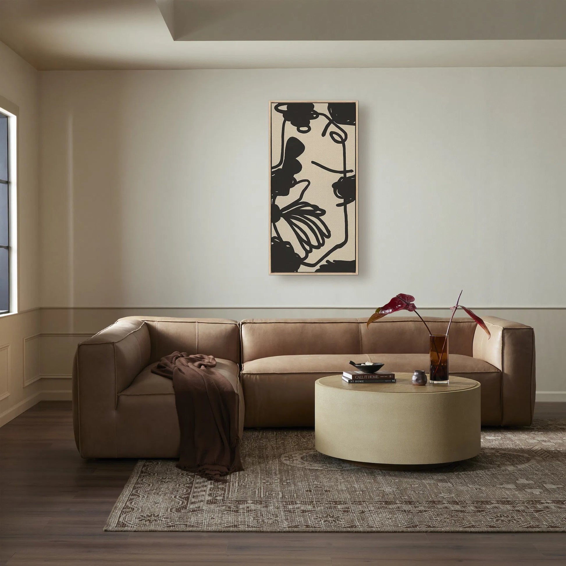 Triptych No.1-3 by Katherine Hunsaker by Four Hands. Made from matte canvas in a unique style.