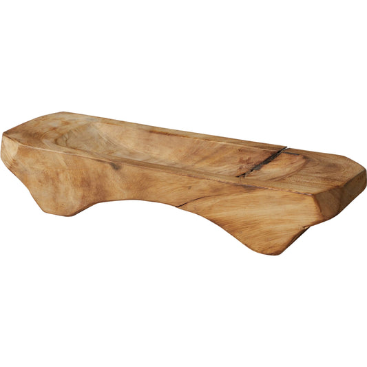 Silla Bowl by Four Hands in burnt reclaimed. Made from solid mixed reclaimed wood in a unique style.