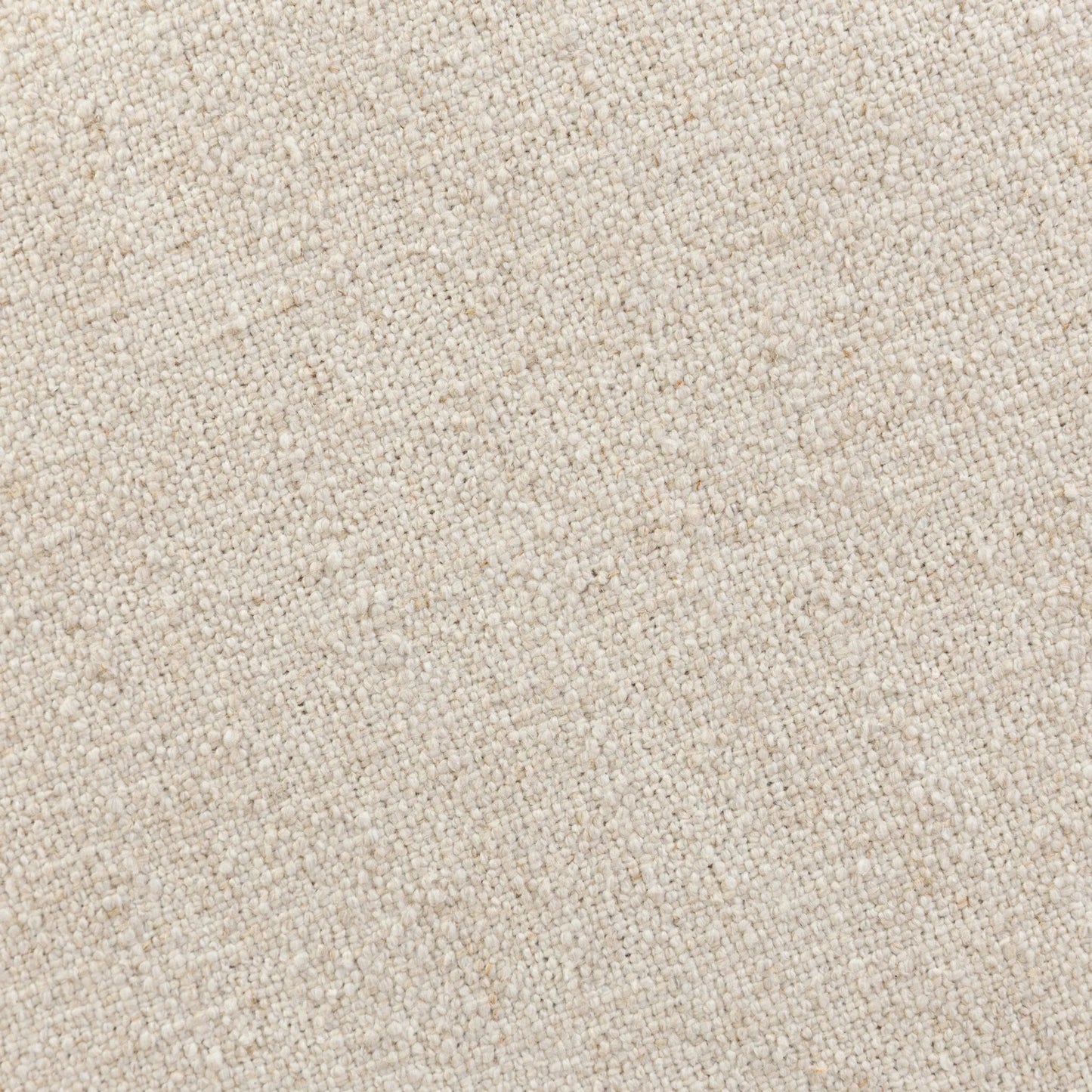 004 SI-2531667 | Closeup | Montclair Stool by Four Hands in antwerp natural, drifted oak resin, aged iron. Made from 39% flax/linen, 35% cotton, 26% polyester, composite resin mixture, iron in a unique style.