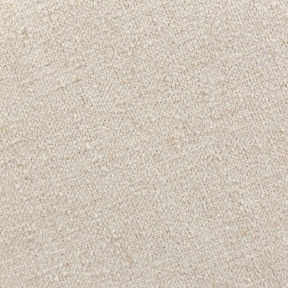 Montclair Stool by Four Hands in antwerp natural, drifted oak resin, aged iron. Made from 39% flax/linen, 35% cotton, 26% polyester, composite resin mixture, iron in a unique style.