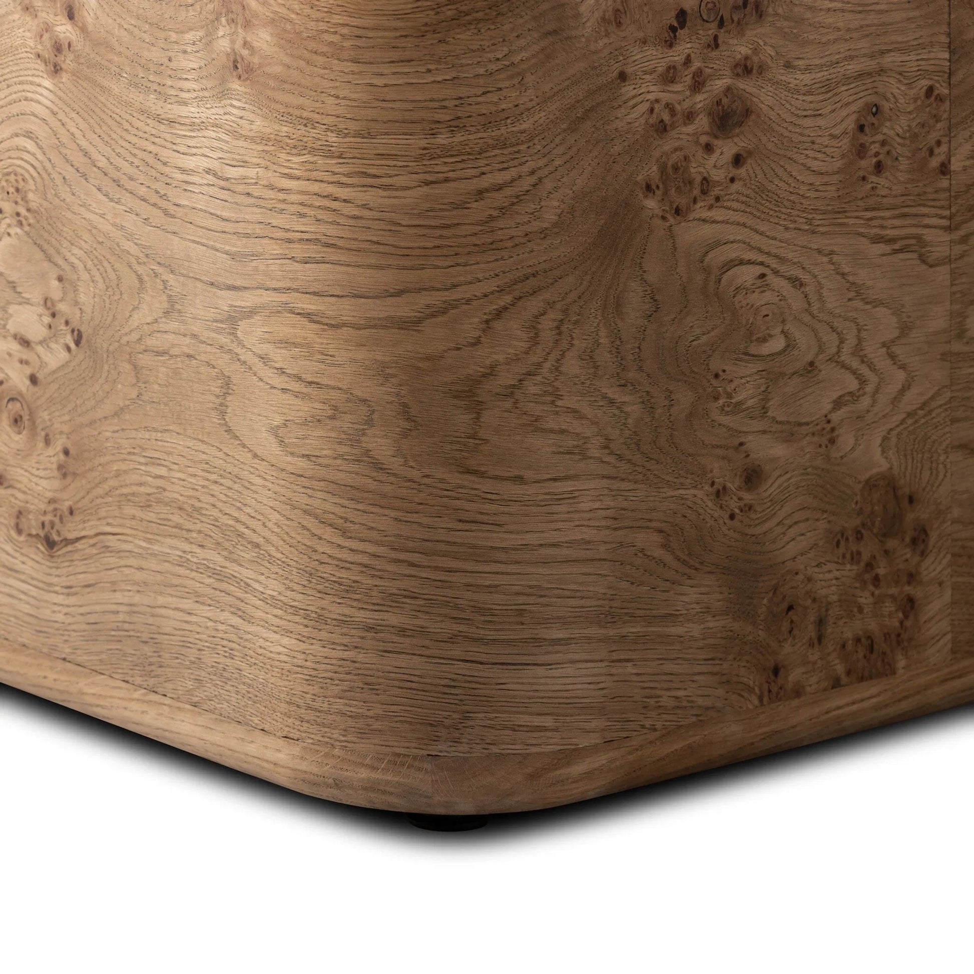 Talessi End Table by Four Hands in wheat medium burl oak, wheat medium burl oak solid. Made from oak veneer, solid oak in a unique style.