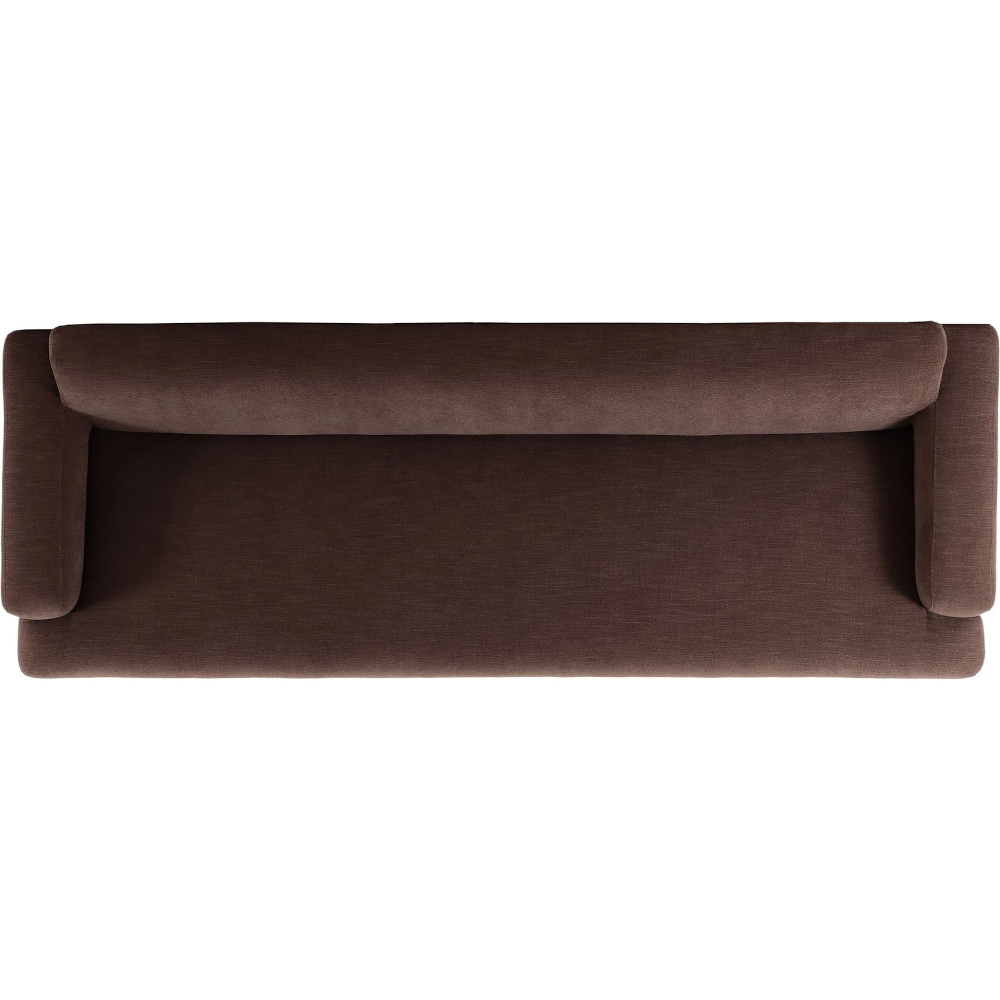 Ethel Sofa by Four Hands in laughlin cafe, weathered sepia. Made from 97% polyester, 3% flax, linen, solid parawood in a unique style.