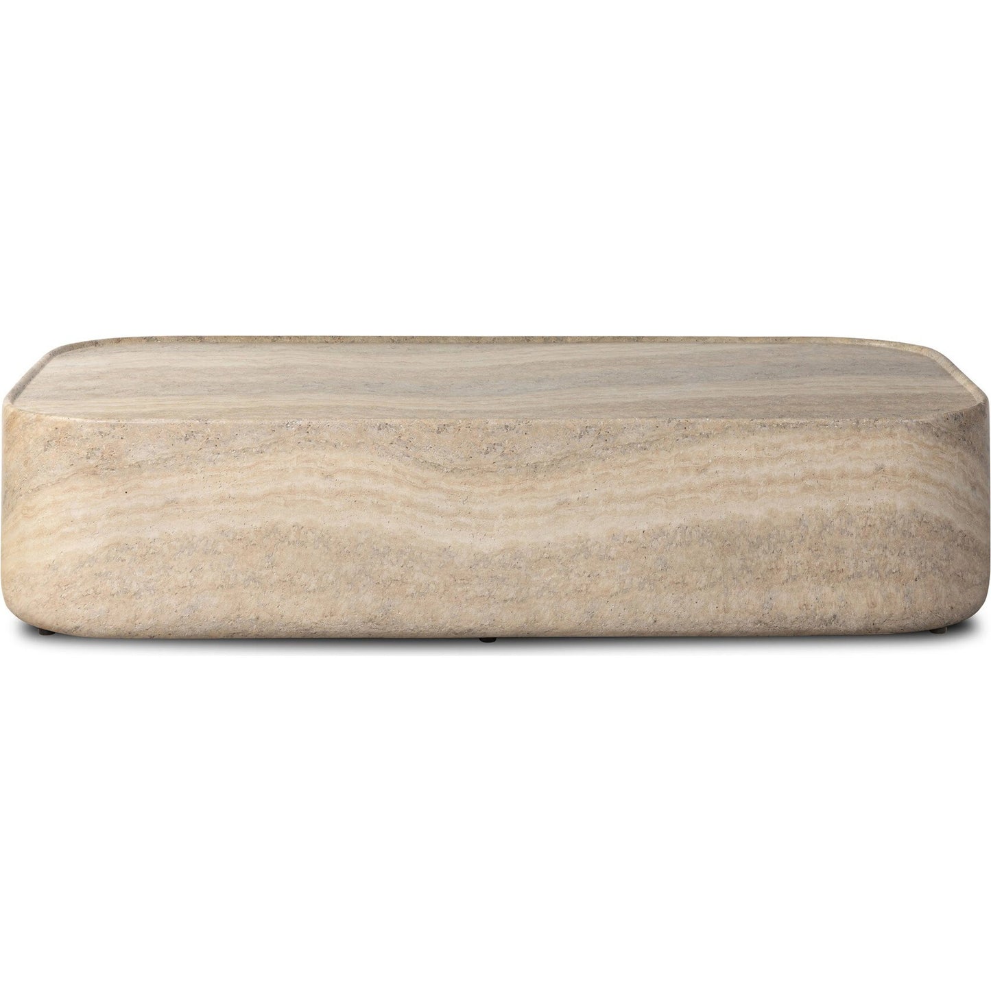 002 SI-2531659 | Additional Silo | Manor Outdoor Coffee Table by Four Hands in textured sandy grey. Made from solid concrete in a unique style.