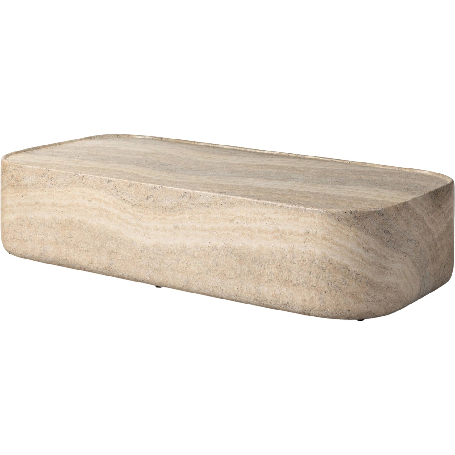 001 SI-2531659 | Primary Silo | Manor Outdoor Coffee Table by Four Hands in textured sandy grey. Made from solid concrete in a unique style.