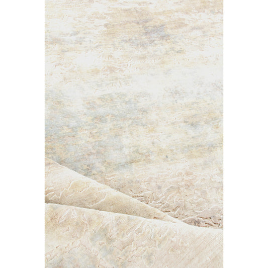 Reflections Rug - Ivory, Soft Green by Exquisite Rugs in ivory/soft green. Made from ivory, soft green in a unique style.