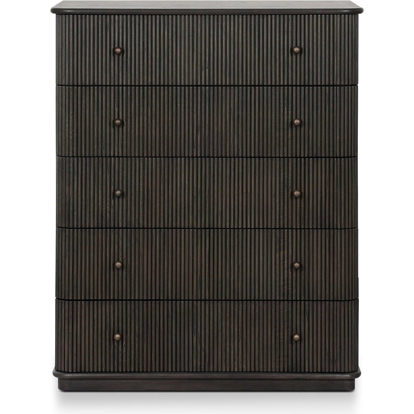 000 SI-2635236 | Additional Silo | Ona Tall Dresser by Four Hands in smoked black mindi, smoked black mindi veneer. Made from solid mindi, mindi veneer in a unique style.