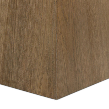Isabella Dining Table by Four Hands in warm natural oak veneer. Made from oak veneer, solid oak in a unique style.