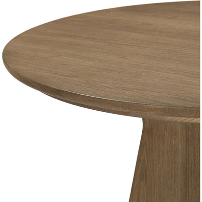 Isabella Dining Table by Four Hands in warm natural oak veneer. Made from oak veneer, solid oak in a unique style.