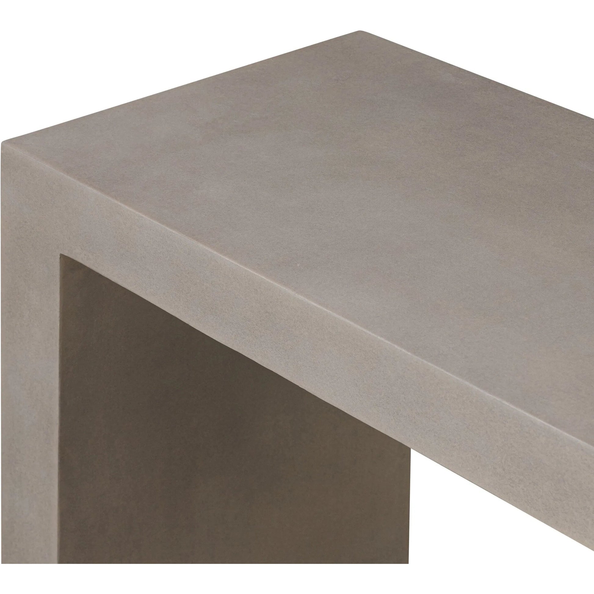 Parish Outdoor Console Table by Four Hands. Made from solid concrete in a unique style.
