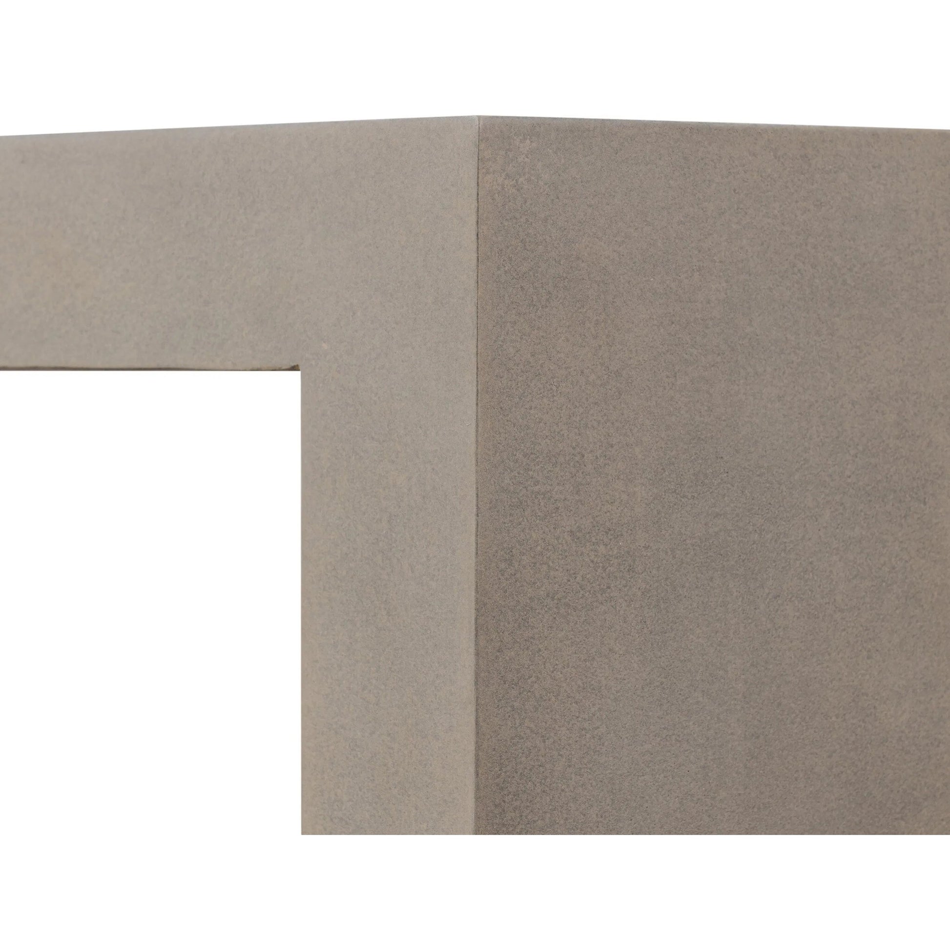 Parish Outdoor Console Table by Four Hands. Made from solid concrete in a unique style.
