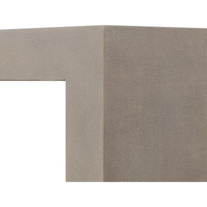 Parish Outdoor Console Table by Four Hands. Made from solid concrete in a unique style.