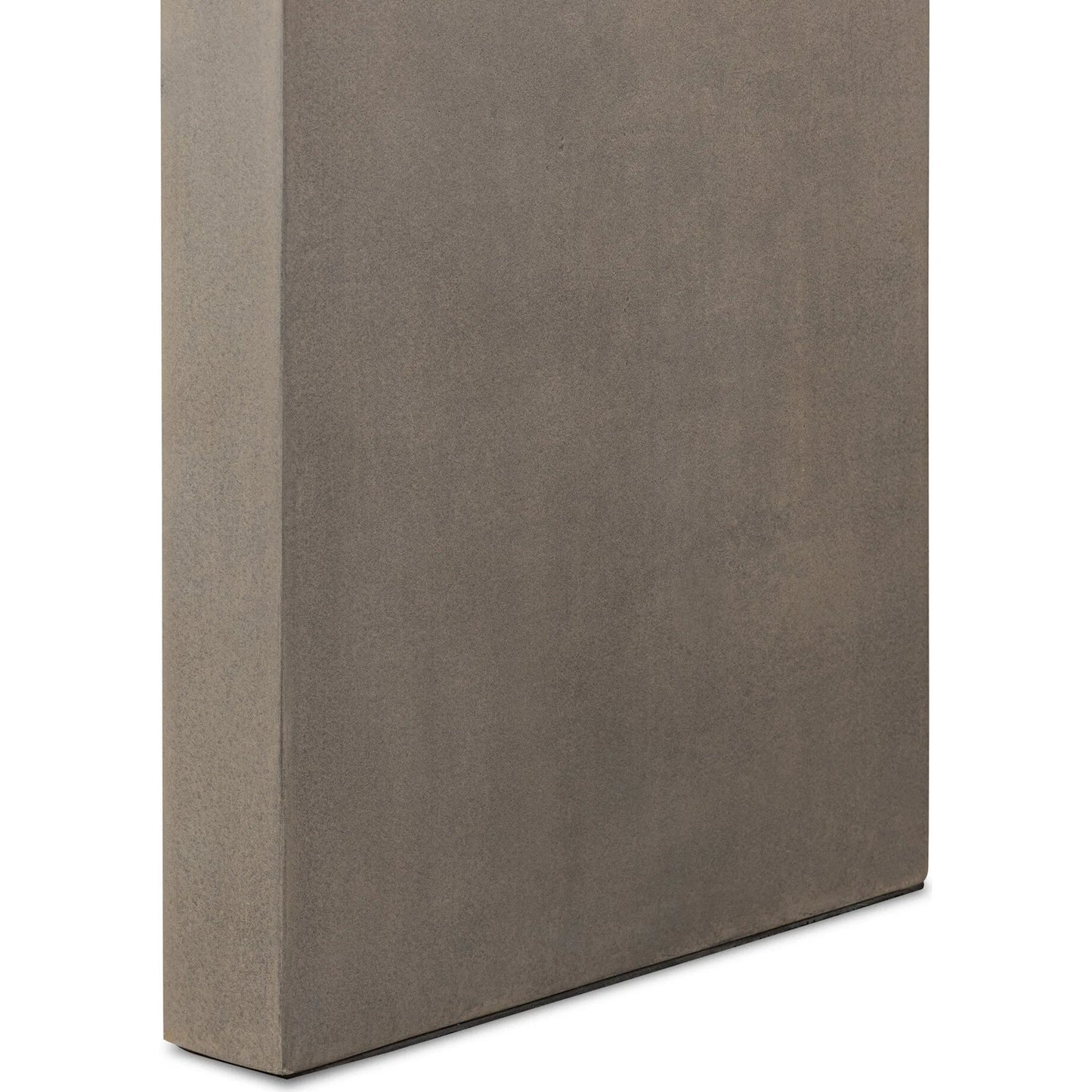 012 SI-2473277 | Closeup | Parish Outdoor Console Table by Four Hands. Made from solid concrete in a unique style.