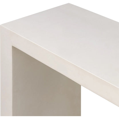 Parish Outdoor Console Table by Four Hands. Made from solid concrete in a unique style.