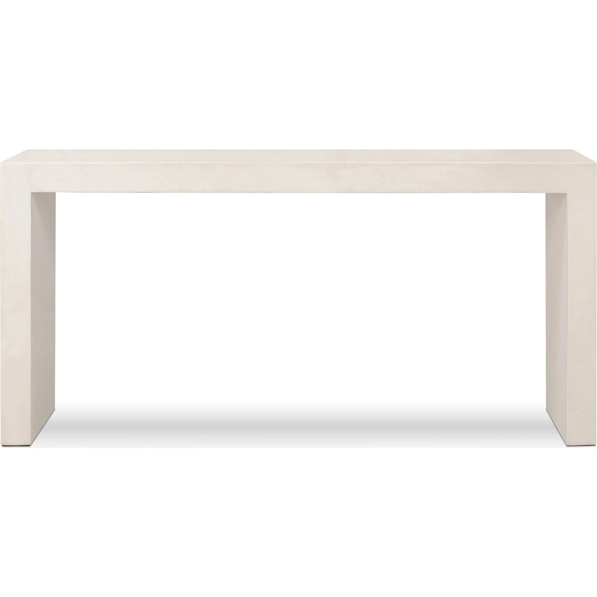 Parish Outdoor Console Table by Four Hands. Made from solid concrete in a unique style.