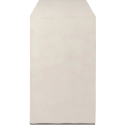 Parish Outdoor Console Table by Four Hands. Made from solid concrete in a unique style.