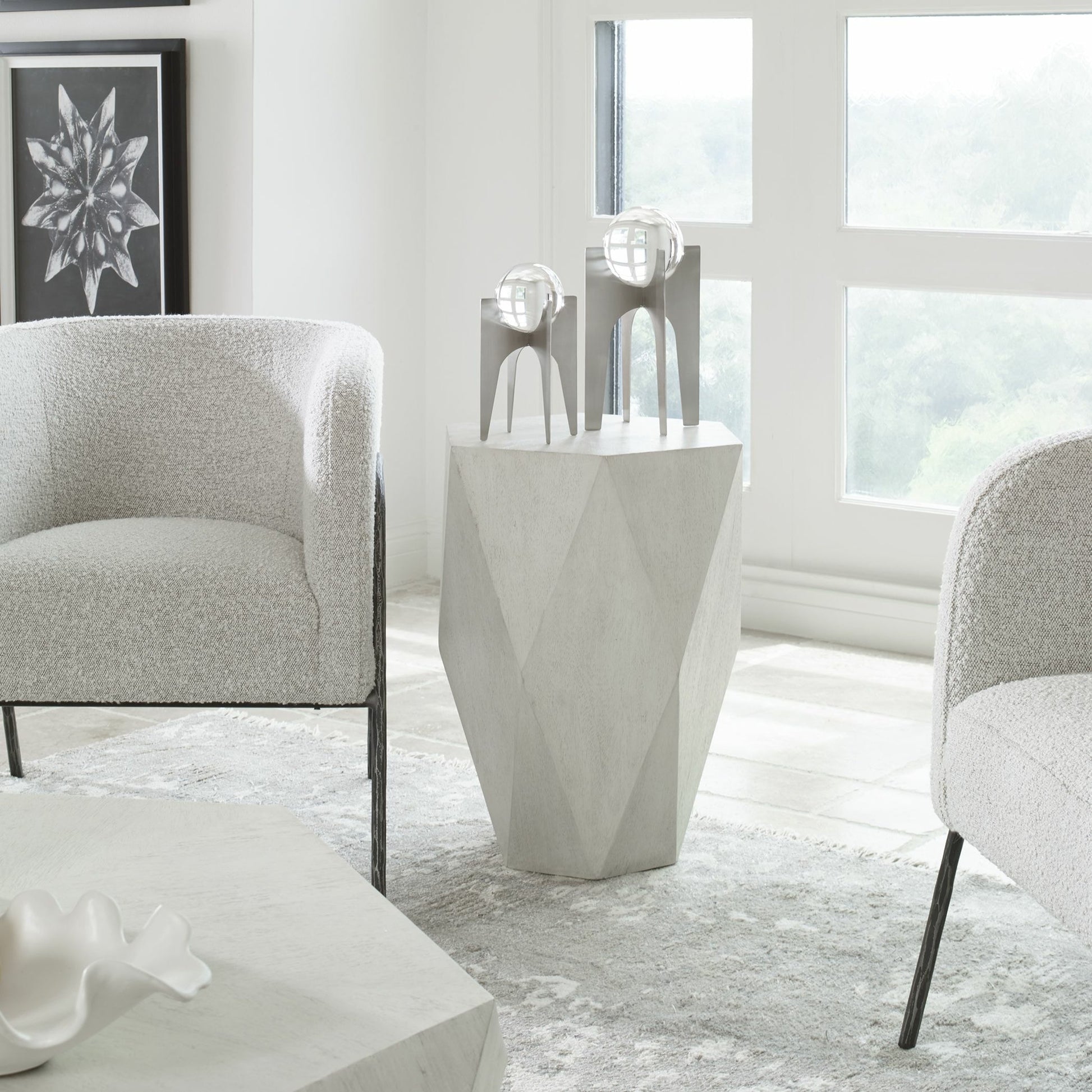 Volker Side Table by Uttermost. Made from unique in a eclectic & global style.