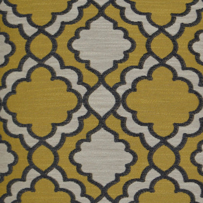 Taylor Pillow by DV Kap Home in gold. Made from 44% polyester, 27% rayon, 29% cotton in a eclectic & global style.