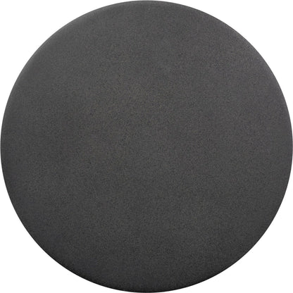 Daro Outdoor End Table by Four Hands in charcoal concrete, textured black concrete. Made from solid concrete in a unique style.