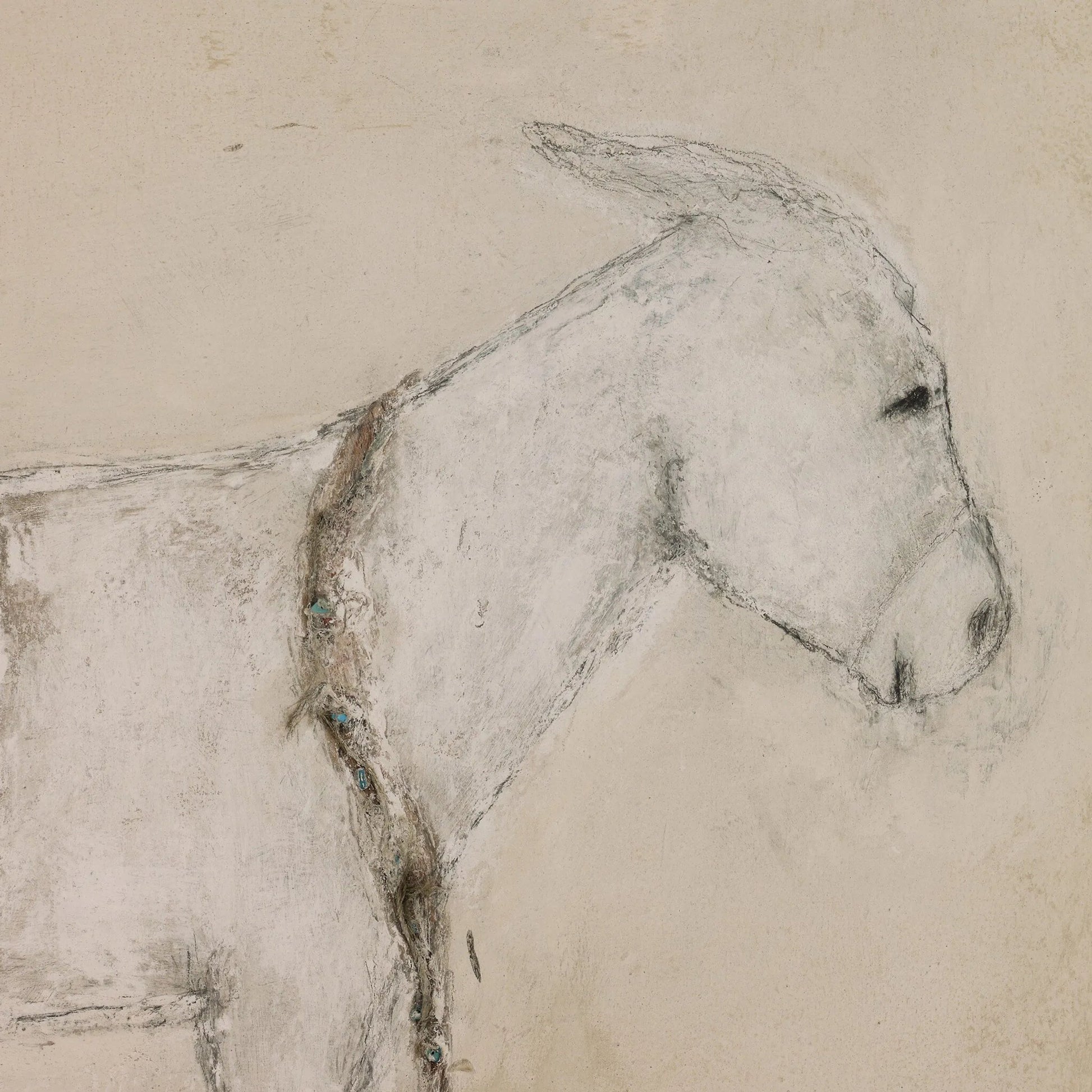 Burro Bestow by Paul Meyer by Four Hands. Made from textured fine art paper in a unique style.