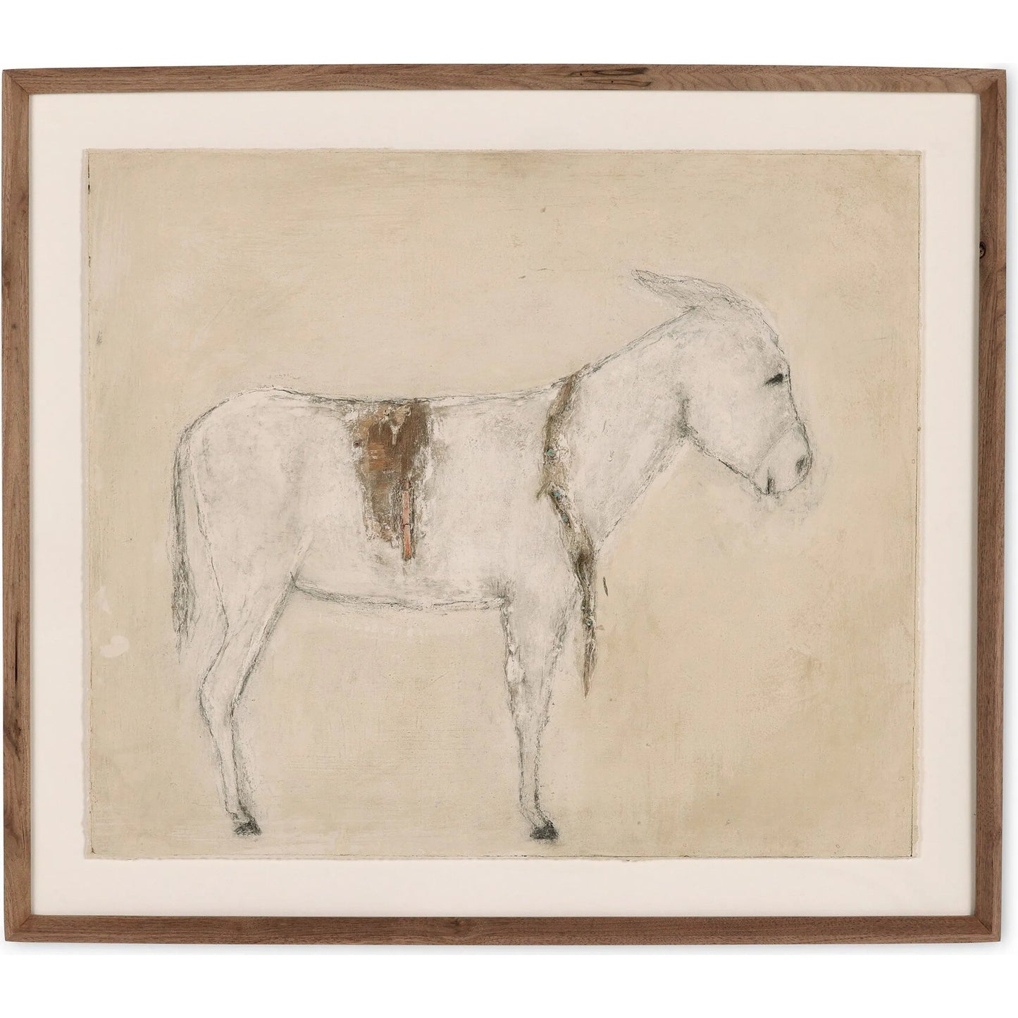 001 SI-2541573,SI-2541574,SI-2541575,SI-2541576 | Primary Silo | Burro Bestow by Paul Meyer by Four Hands. Made from textured fine art paper in a unique style.