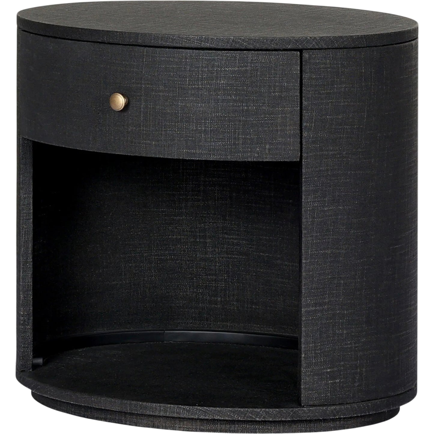 011 SI-2534752 | Primary Silo | Amelia Oval One Drawer Nightstand by Four Hands. Made from unique in a transitional style.