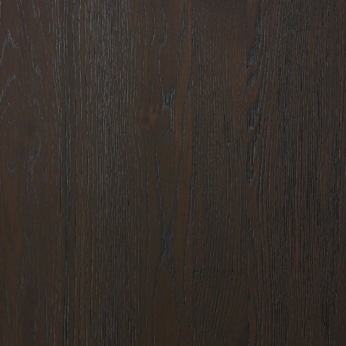004 SI-2628494 | Closeup | Zaki Sideboard by Four Hands in smoked black veneer, smoked black solid. Made from oak veneer, solid oak in a unique style.