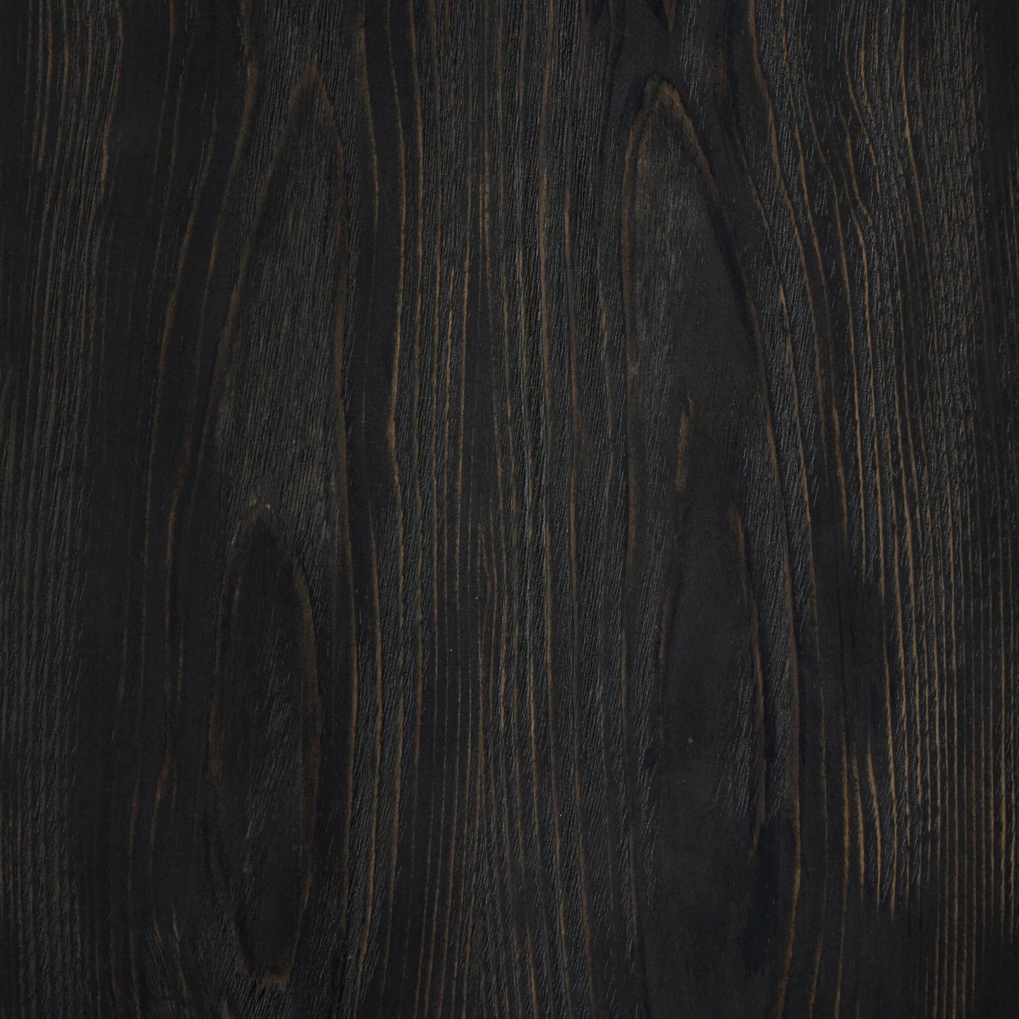 007 SI-2531655 | Closeup | Leopold Cabinet by Four Hands in black hemlock, tempered glass, sandy hemlock. Made from hemlock solid, tempered glass in a unique style.