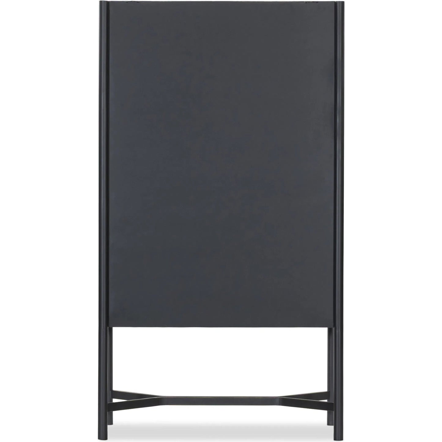 004 SI-2531699 | Additional Silo | Saxon Cabinet by Four Hands in brushed bronze patina, tempered glass. Made from iron, tempered glass in a unique style.