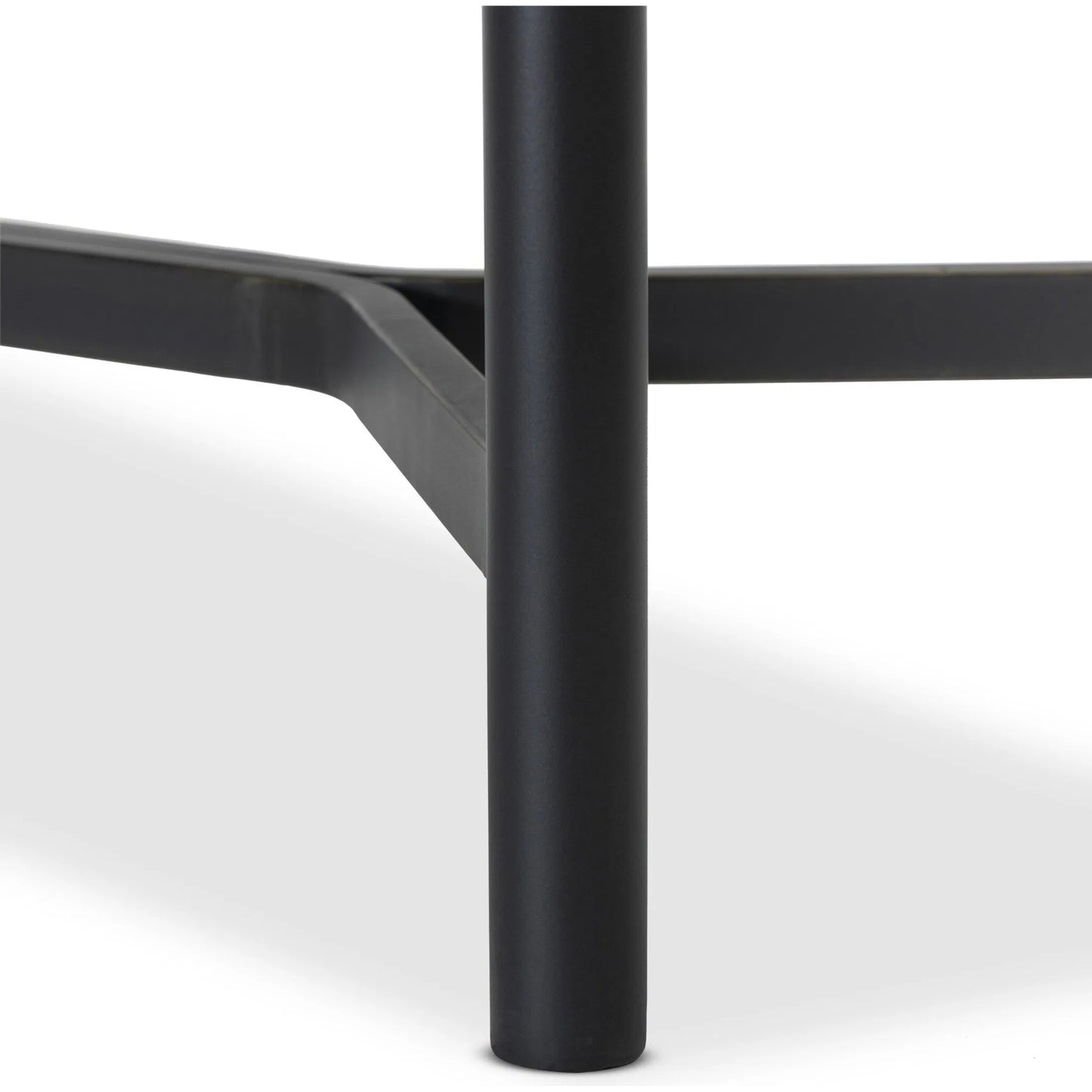 009 SI-2531699 | Closeup | Saxon Cabinet by Four Hands in brushed bronze patina, tempered glass. Made from iron, tempered glass in a unique style.