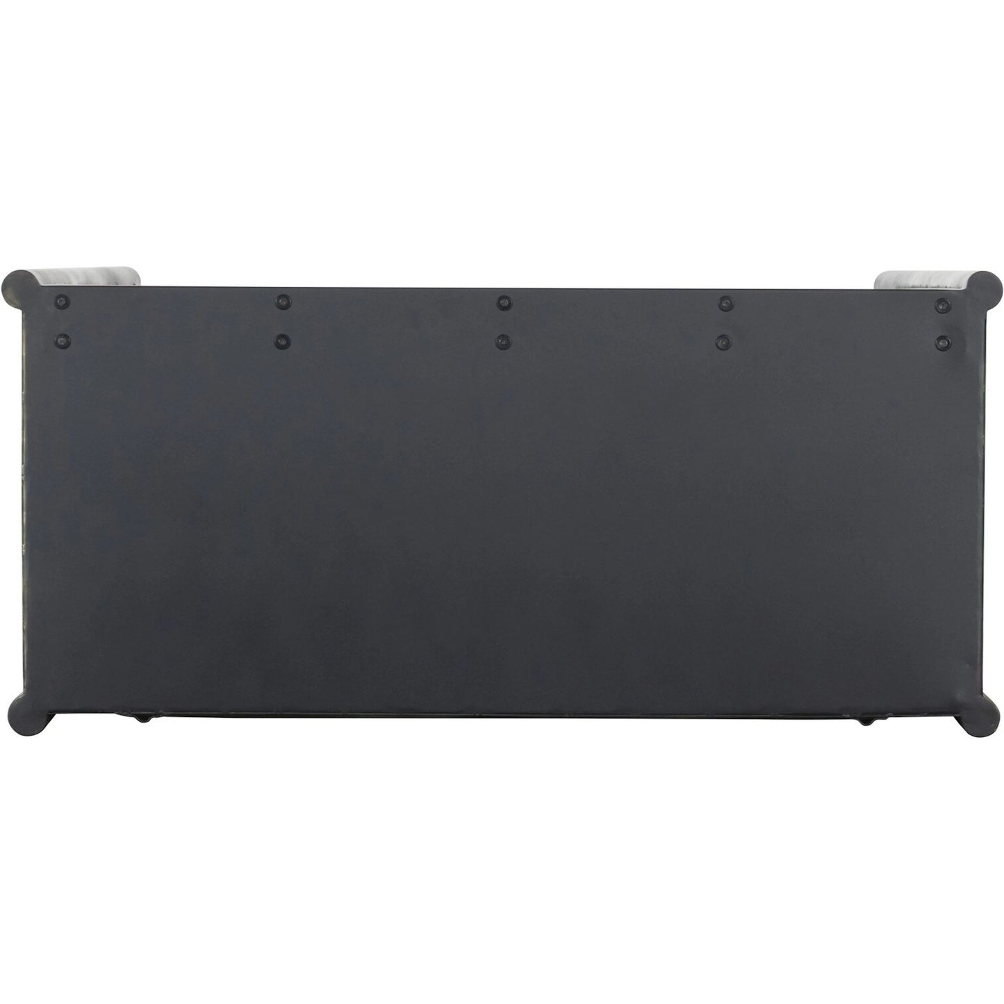 005 SI-2531699 | Additional Silo | Saxon Cabinet by Four Hands in brushed bronze patina, tempered glass. Made from iron, tempered glass in a unique style.