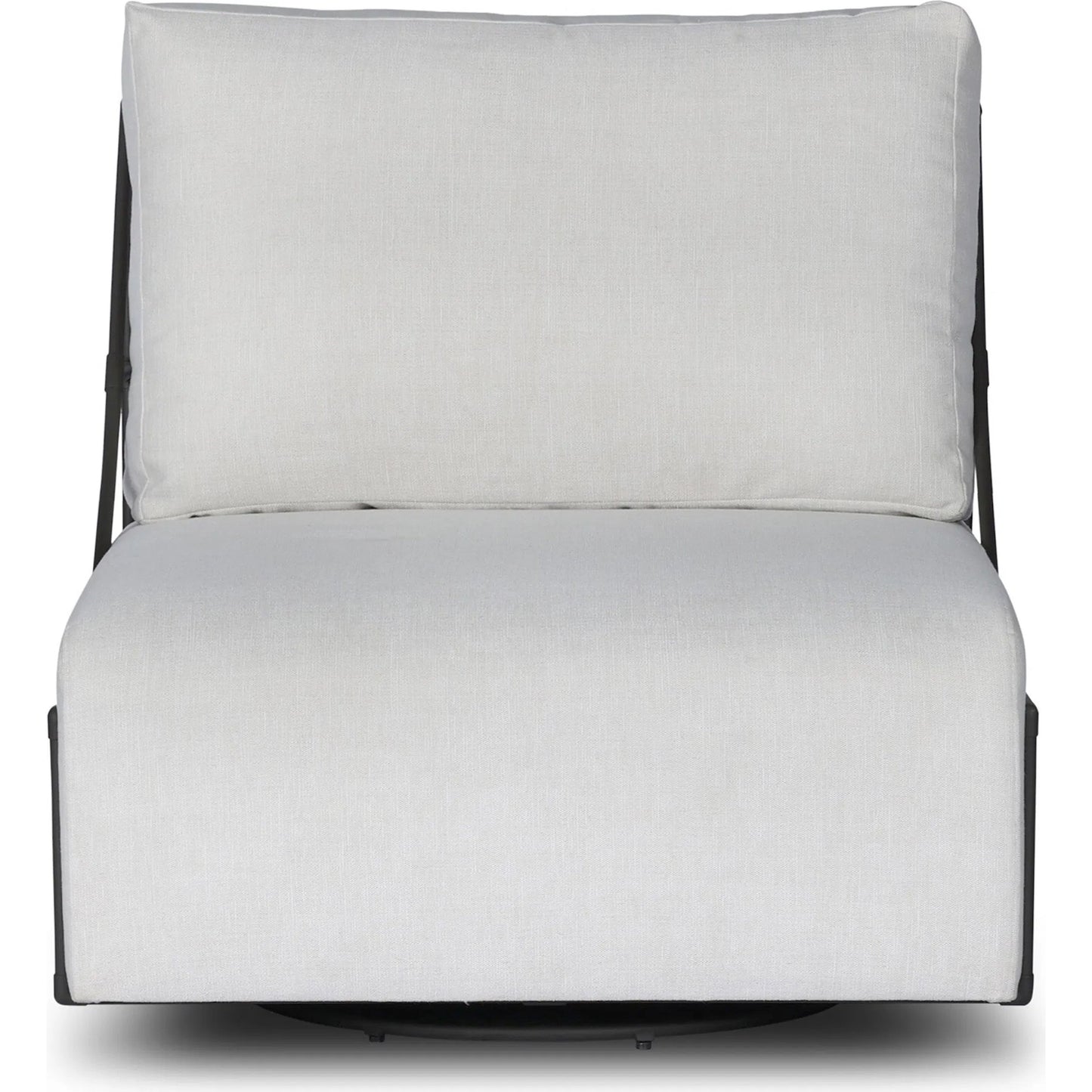 002 SI-2531617 | Additional Silo | Enola Outdoor Swivel Chair by Four Hands in vergo cream, bronze steel. Made from 100% polyester, steel in a unique style.