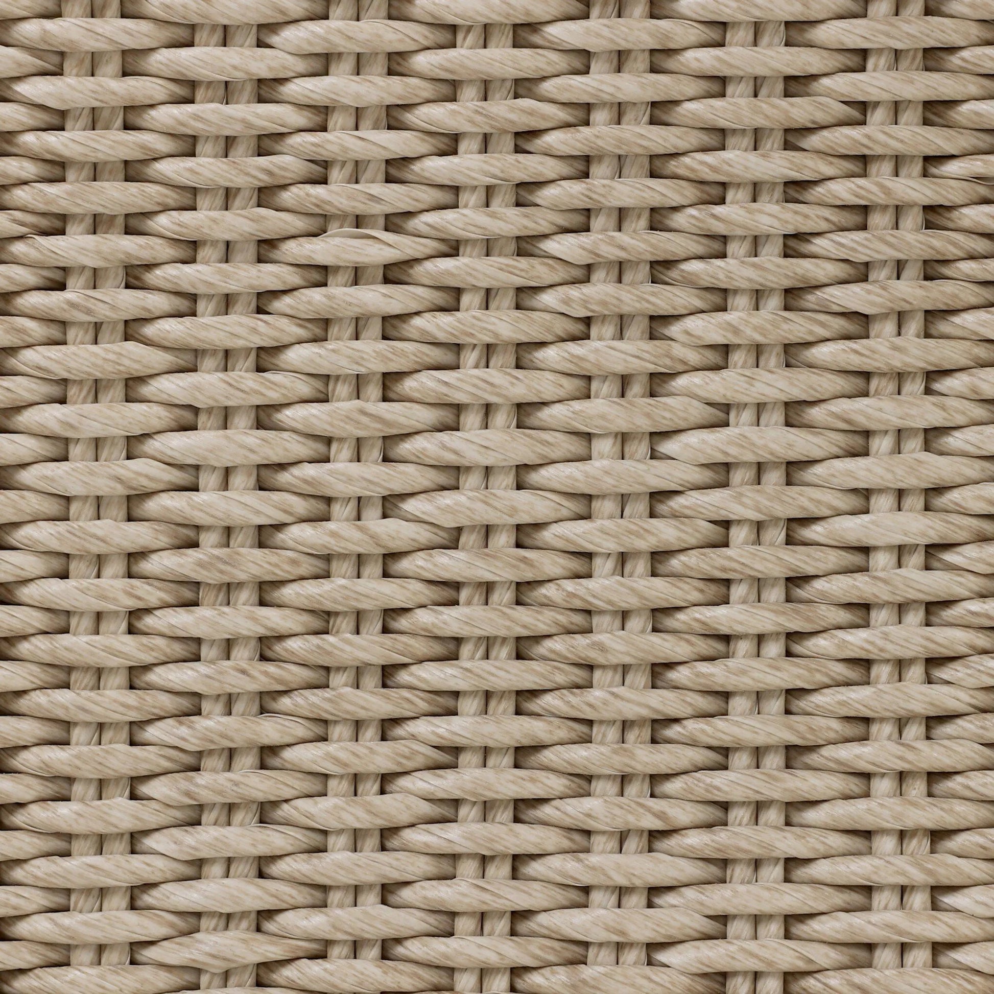 Evander Outdoor Chaise by Four Hands in ramiro ecru, vintage white. Made from 100% polypropylene, 100% polyethylene in a transitional style.