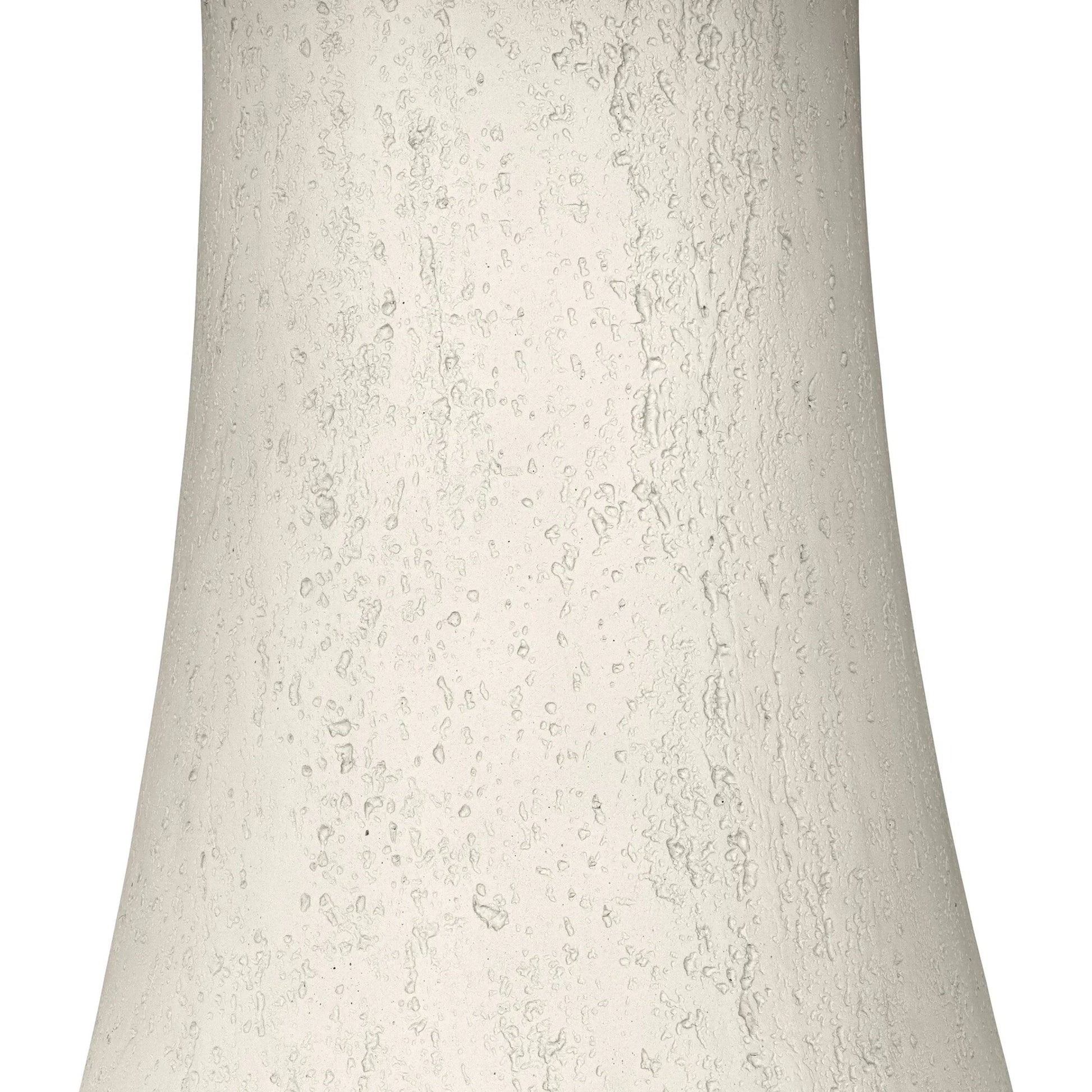Varda Outdoor Dining Table by Four Hands in coarse ivory concrete. Made from solid concrete in a unique style.