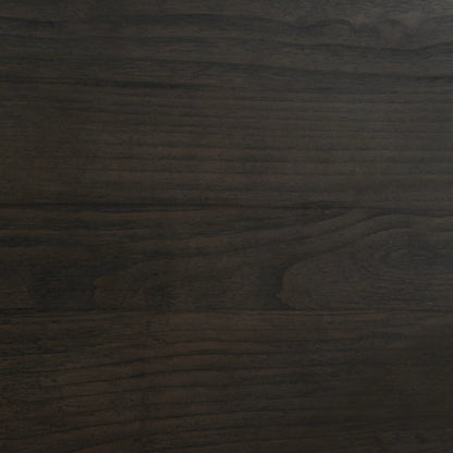 Hawthorne Desk by Four Hands in smoked black sungkai veneer. Made from thin sungkai veneer in a unique style.
