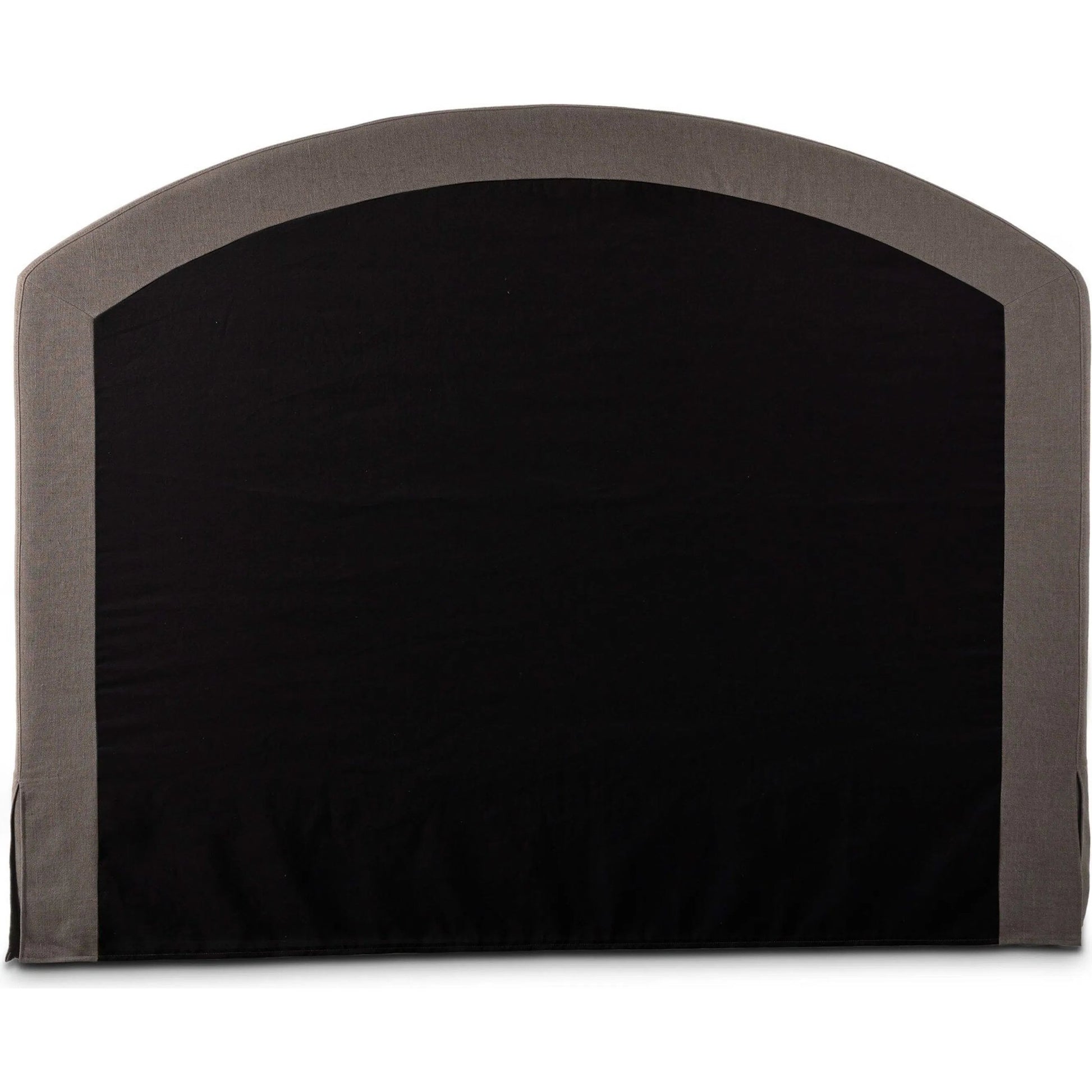 Oasley Slipcover Bed by Four Hands. Made from 61% polyester, 31% viscose (rayon), 8% flax/linen, solid parawood in a unique style.
