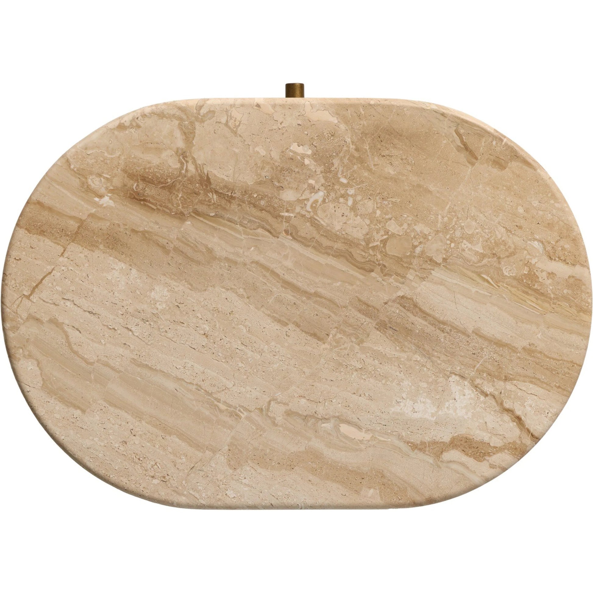 Lando Nightstand by Four Hands in sand marble, sandy sungkai, sandy sungkai veneer. Made from solid marble, solid sungkai, thin sungkai veneer in a unique style.