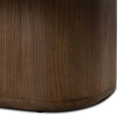 Morley Coffee Table by Four Hands in rye medium burl oak veneer, rye oak veneer. Made from oak veneer, solid oak in a unique style.
