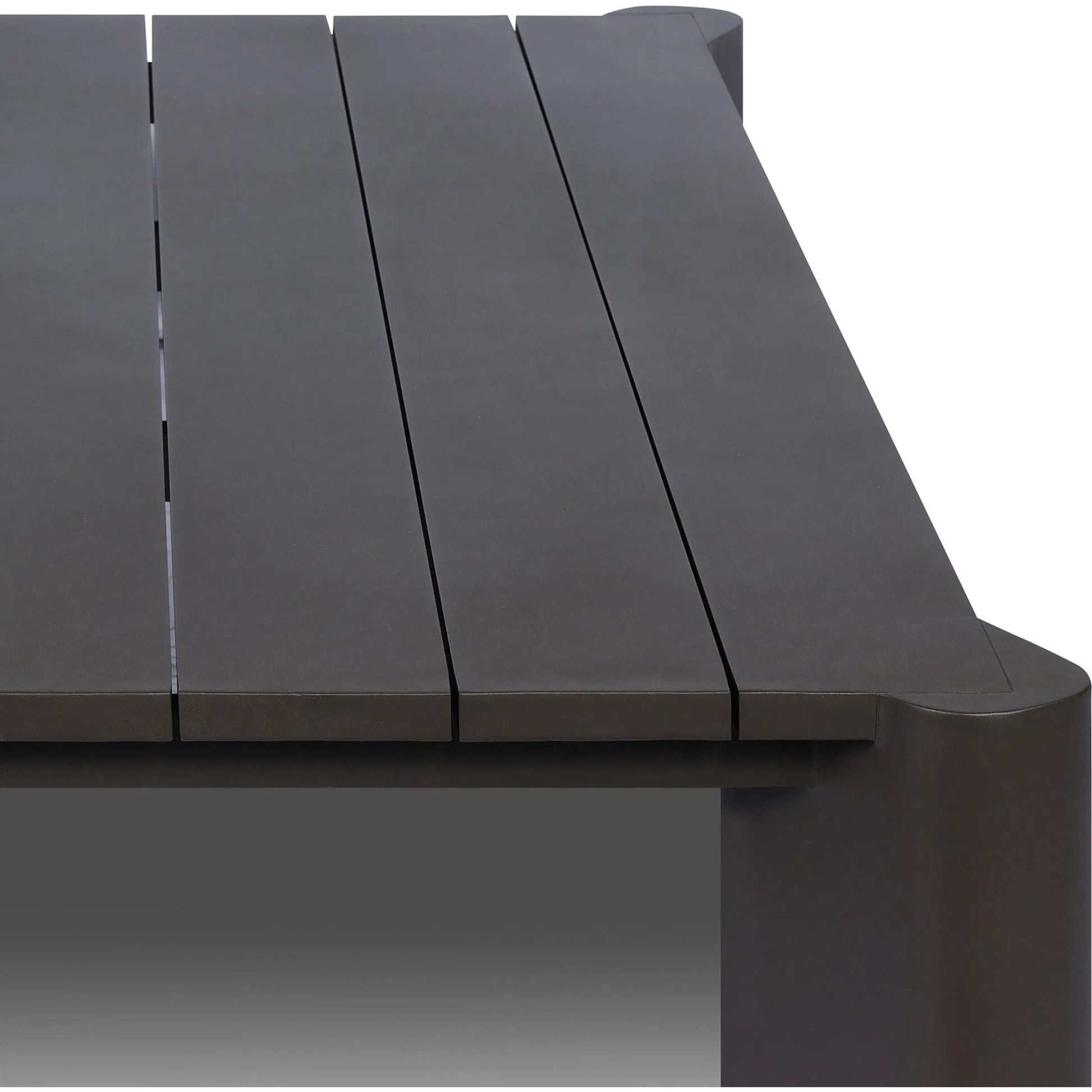 Soho Outdoor Metal Coffee Table by Four Hands in bronze. Made from aluminum in a unique style.