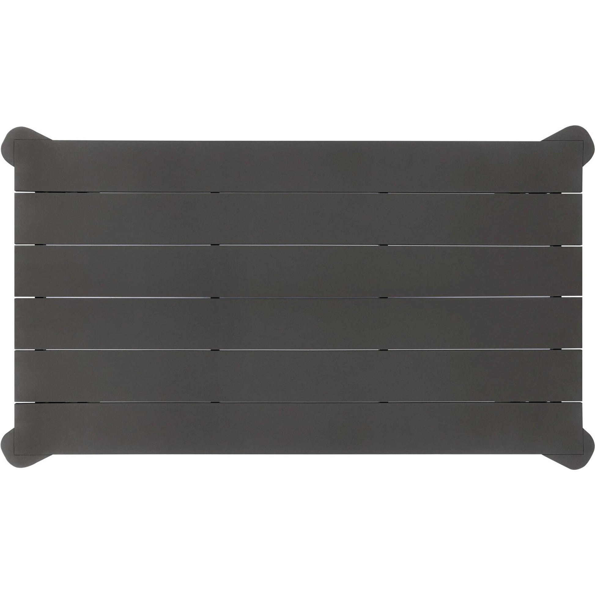 Soho Outdoor Metal Coffee Table by Four Hands in bronze. Made from aluminum in a unique style.