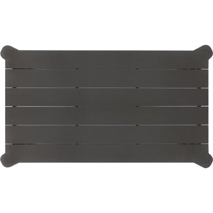 Soho Outdoor Metal Coffee Table by Four Hands in bronze. Made from aluminum in a unique style.