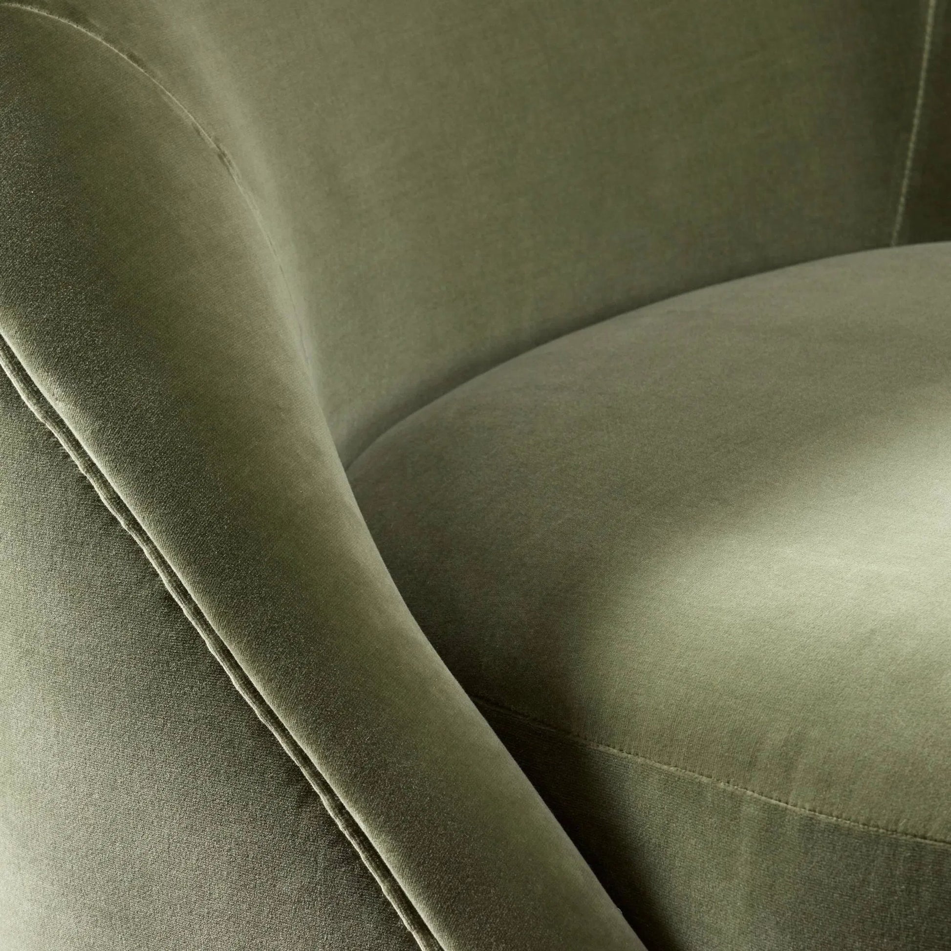 Vereb Swivel Chair by Four Hands in surrey sage. Made from 76.8% cotton, 23.2% polyester in a unique style.