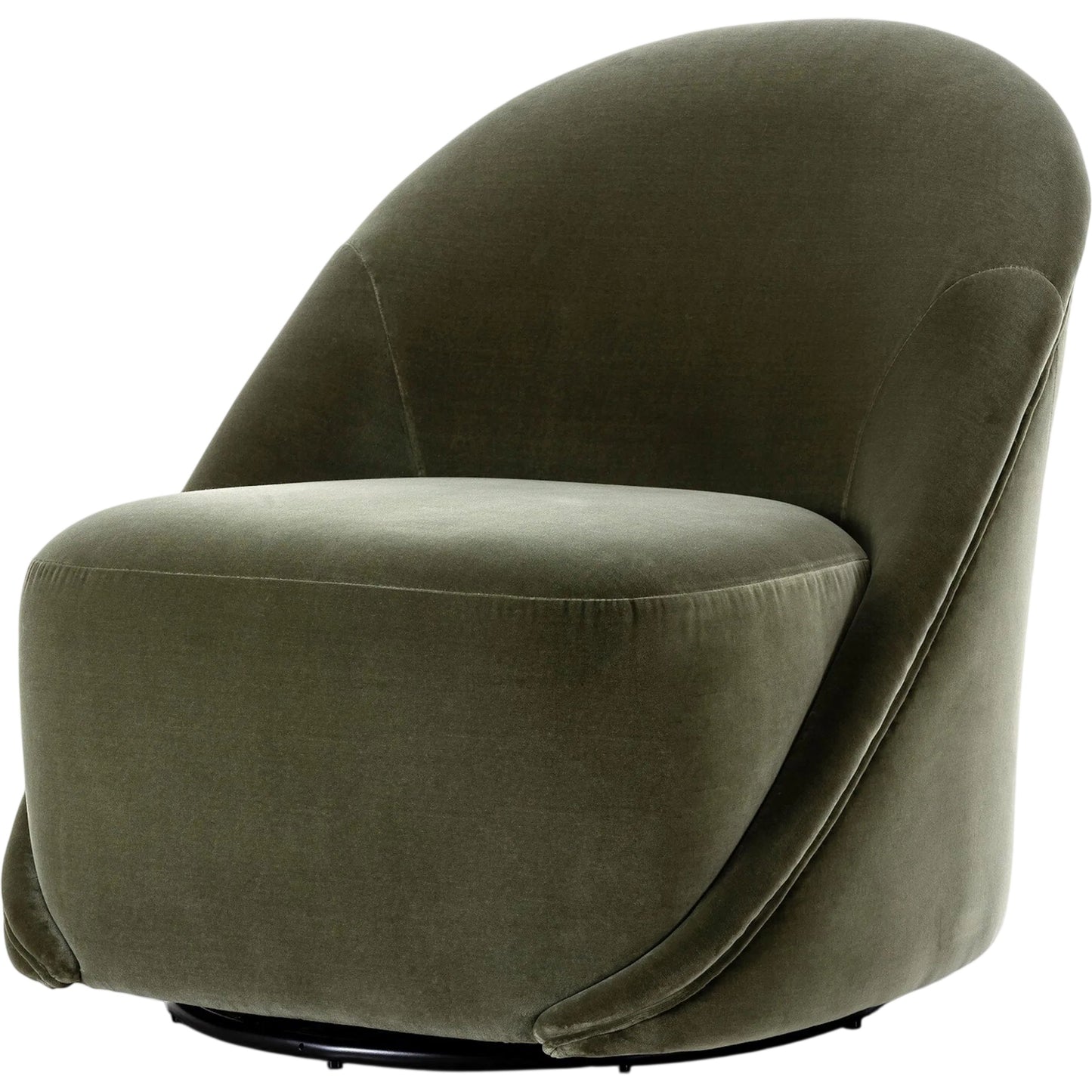001 SI-2531731 | Primary Silo | Vereb Swivel Chair by Four Hands in surrey sage. Made from 76.8% cotton, 23.2% polyester in a unique style.