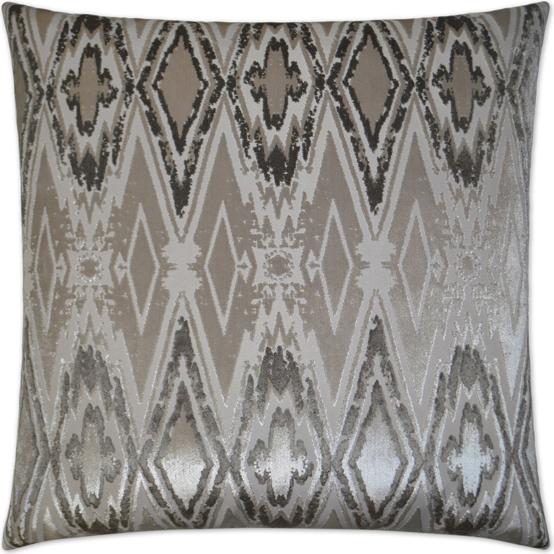 Maximus by DV Kap Home in gray, silver, platinum. Made from 75% polyester, 25% viscose in a modern style.