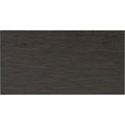 Leo 5-Drawer Dresser by Four Hands in smoked black veneer. Made from thick oak veneer, solid oak in a unique style.