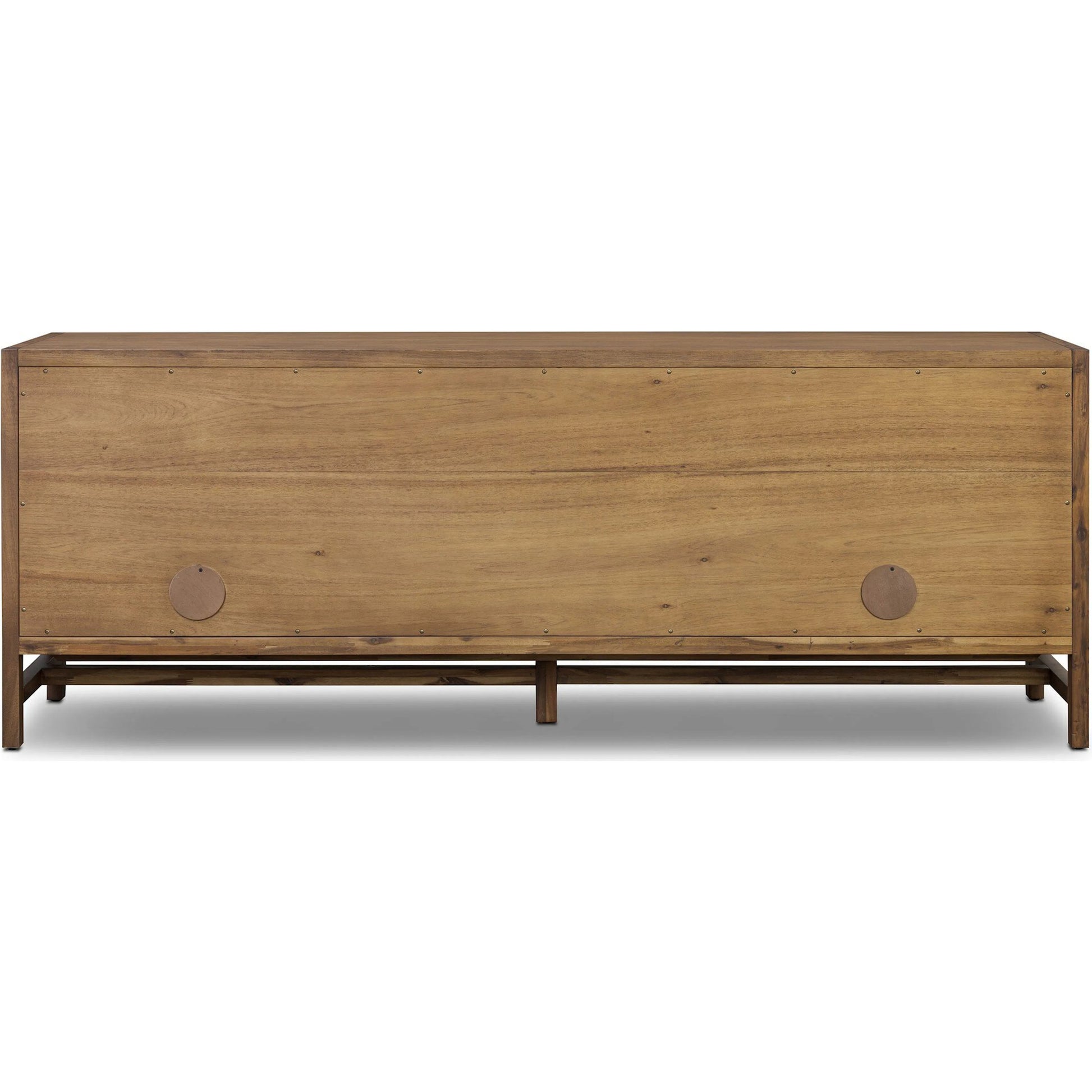 Sullivan Media Console by Four Hands. Made from acacia veneer, solid acacia in a unique style.