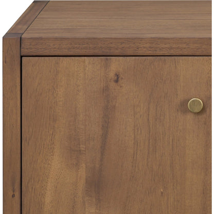 Sullivan Media Console by Four Hands. Made from acacia veneer, solid acacia in a unique style.