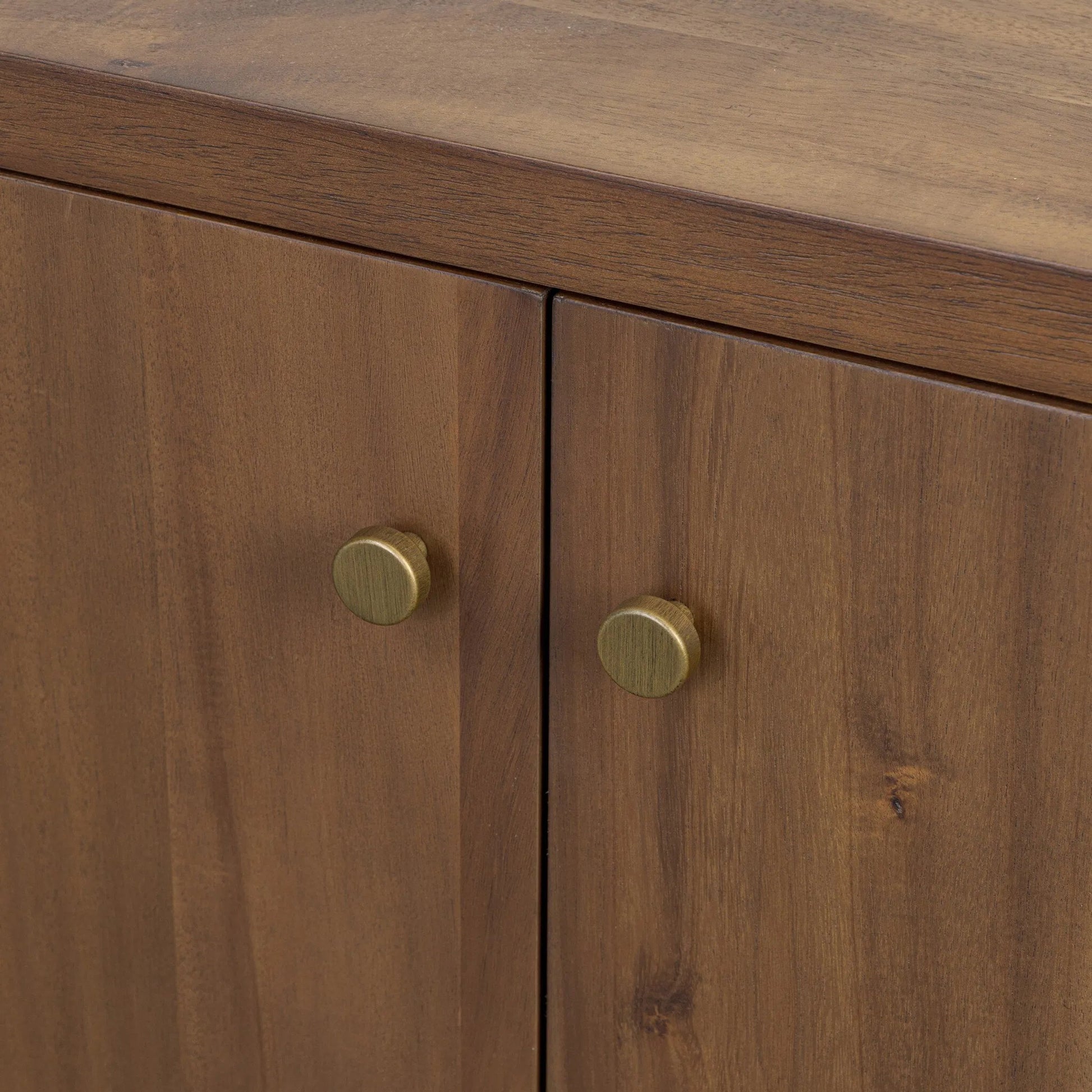 Sullivan Media Console by Four Hands. Made from acacia veneer, solid acacia in a unique style.