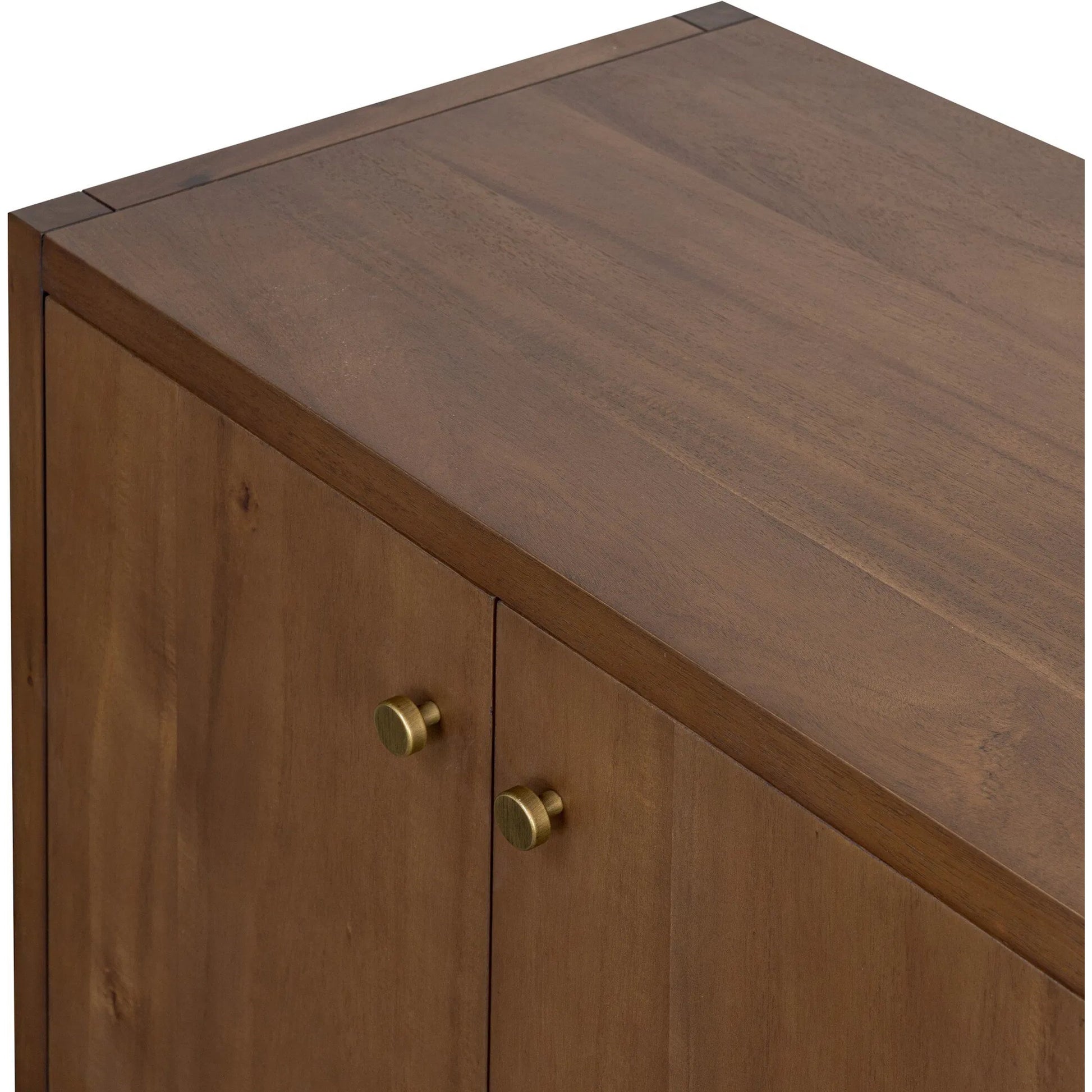 Sullivan Media Console by Four Hands. Made from acacia veneer, solid acacia in a unique style.