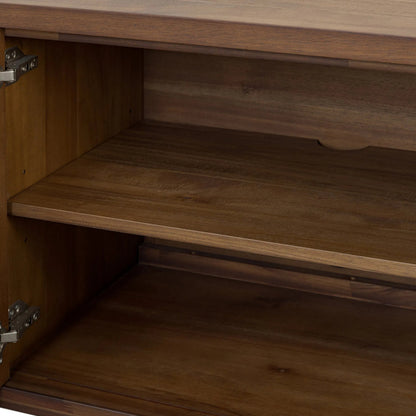 Sullivan Media Console by Four Hands. Made from acacia veneer, solid acacia in a unique style.